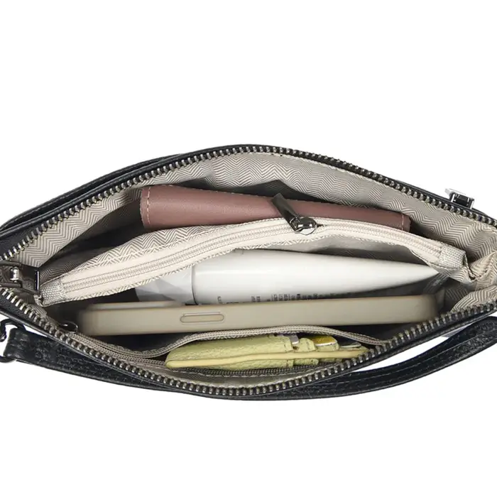 100% sacs à main et sacs à main en cuir véritable concepteur peau de vache femmes sacs sacs à bandou