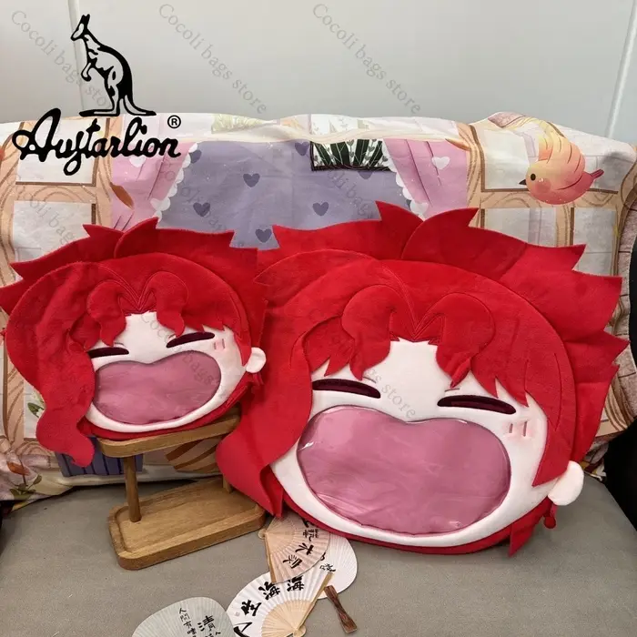 Anime JoJo's Bizarre Adventure Kakyoin Noriaki Ita sac à dos Kawaii avec poche transparente Itabag sac à dos femme sac