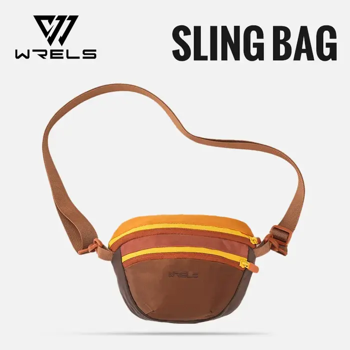 WRELS Sac à bandoulière décontracté Sac à bandoulière de voyage de sport Grande capacité Sac banane