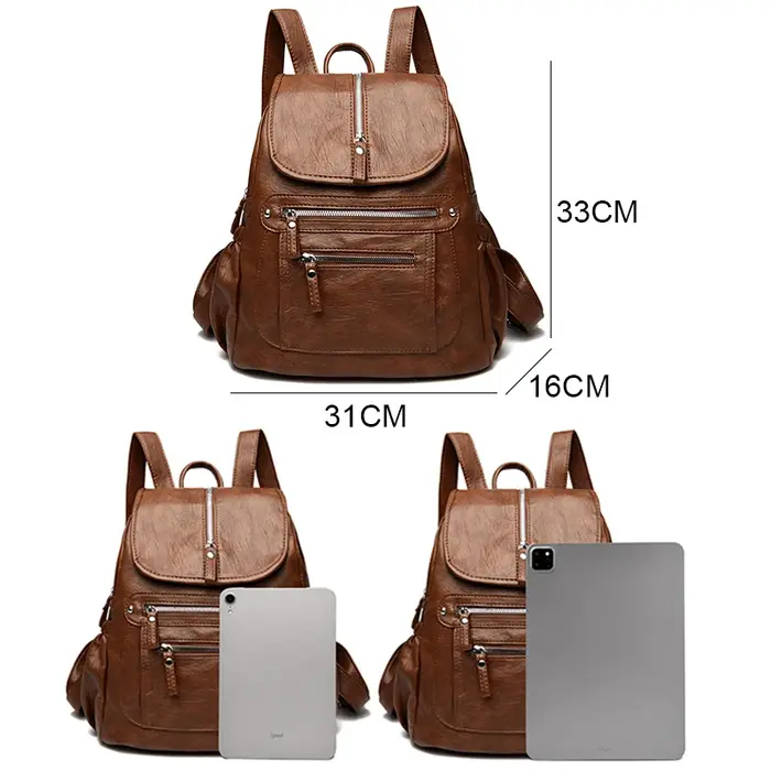 Sac à Dos de Luxe en Cuir group pour Femme