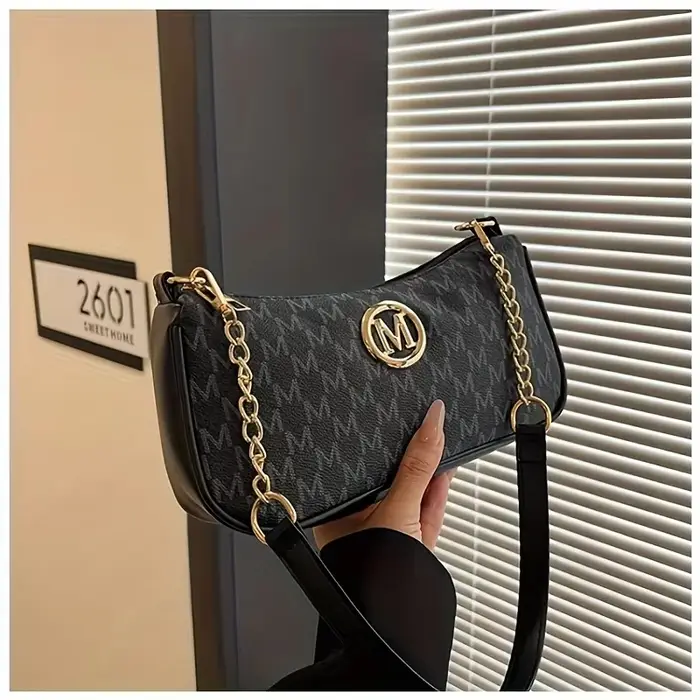 Sac à bandoulière tendance pour femme avec ceinture décorative