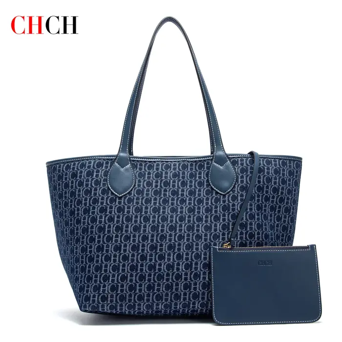 CHCH Women's Tote Bag New Simple Double sided Available Mother and Child Large Capacity Casual Handb