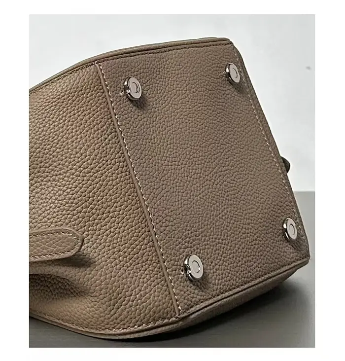 2025 été vert Beige couleur Style décontracté femmes sac à bandoulière petit véritable cuir de vache femme sac à main doux