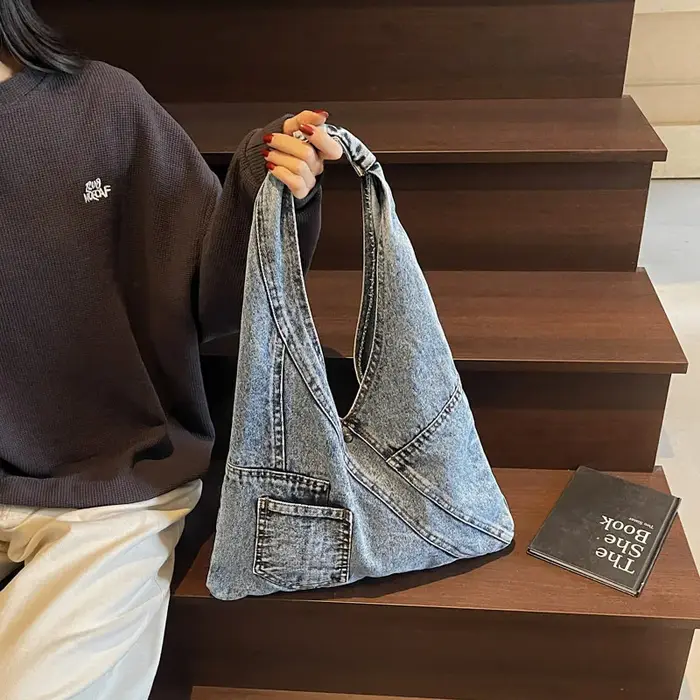 Sac en Denim Vintage pour femmes