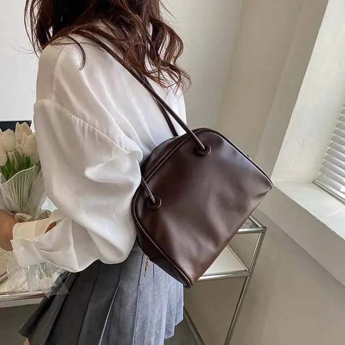 Sac de rangement élégant en PU souple