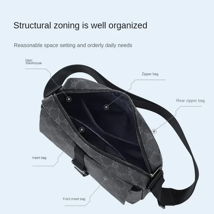 Sac à bandoulière GOLF pour hommes, sac de grande capacité initié par ChimBrand, sac à dos de sport,