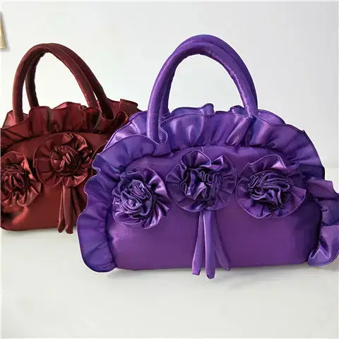 Sac à main gothique violet Y2K pour femme