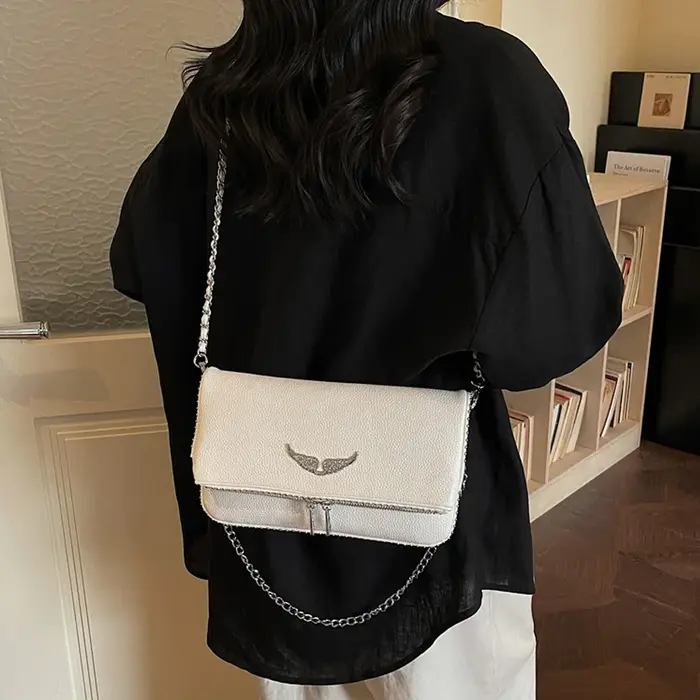 Sac carré de luxe léger pour femme