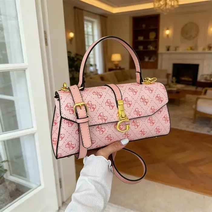 Sac à main pour femme en cuir vintage de créateur parisien