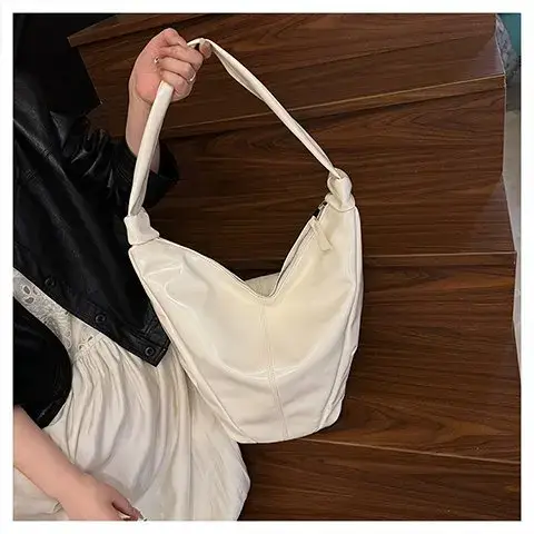 Sac à bandoulière de luxe pour femmes, fabriqué en cuir fin, avec un Look décontracté, Simple, Vinta