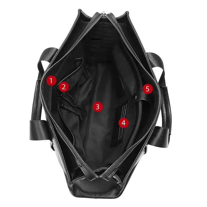 Design-Sac à Main en Cuir group de Vache pour Homme, Étui à Bombes, à la Mode, pour Ordinateur Porta