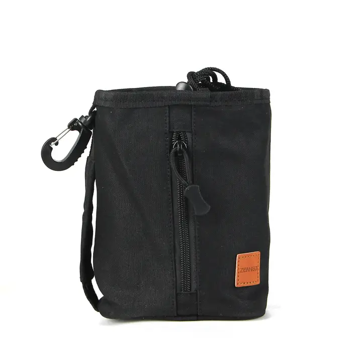 Pochette vintage multifonction en toile cirée pour le camping en plein air