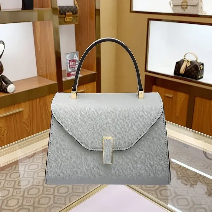 Nouveaux sacs pour femmes sacs à main de couleur unie atmosphérique sacs à main polyvalents dames dé