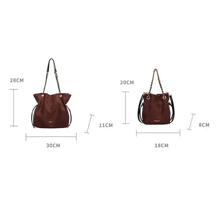 Sac à chaîne haut de gamme de style français