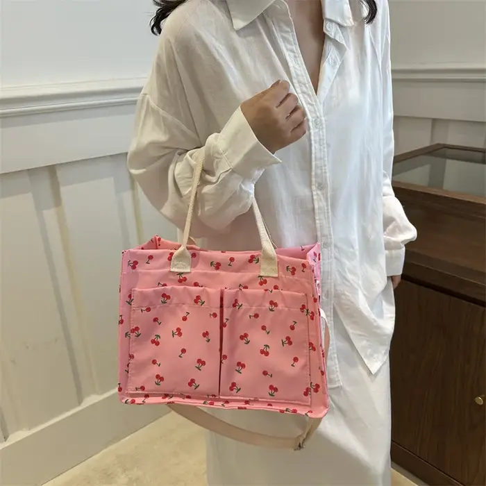 Interrupteur sac à bandoulière multi-poches pour femme