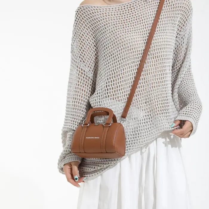 Marque Boston Sac à Main couleur unie en cuir Pu épaule bandoulière Mini Sac de téléphone dames mode jour pochette