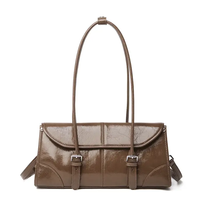 FOXER 2026 Nouvelle collection printemps – Sac à bandoulière pour femme en cuir véritable