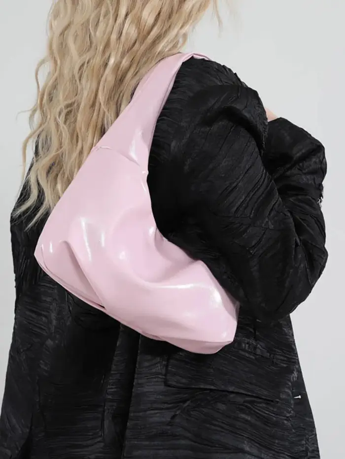 Sac à main clouté en cuir PU pour femme