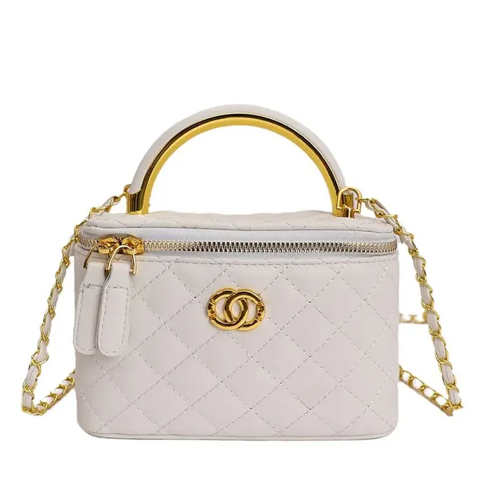 Petit sac à bandoulière pour femmes, mini pochette classique, petit sac carré, sac à main à chaîne e