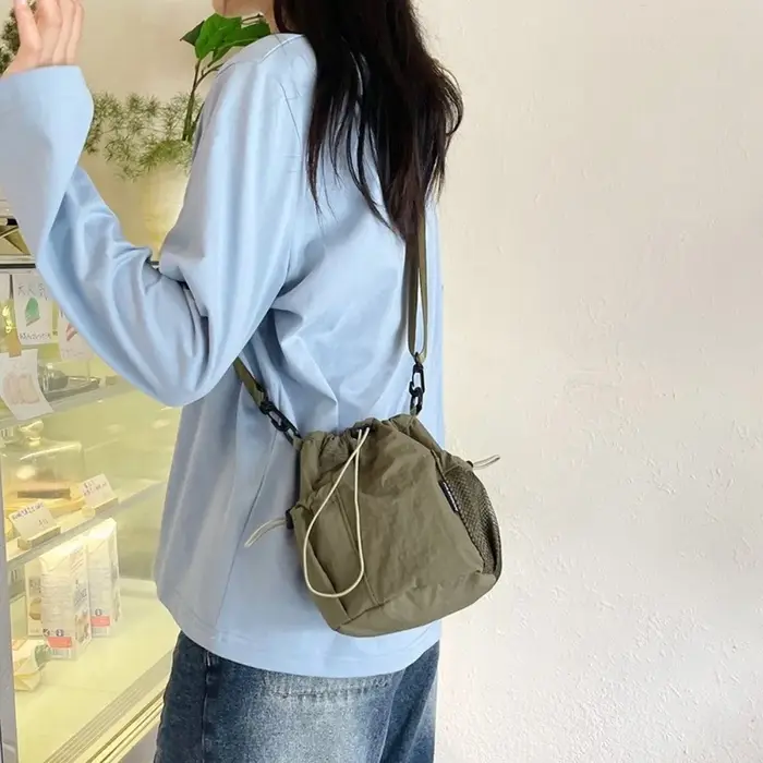 Sac à bandoulière simple Portable en Nylon