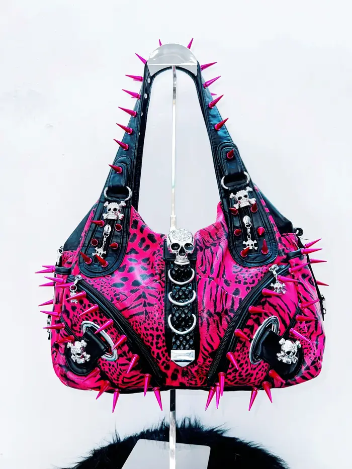 Sac imprimé léopard, sac Lolita