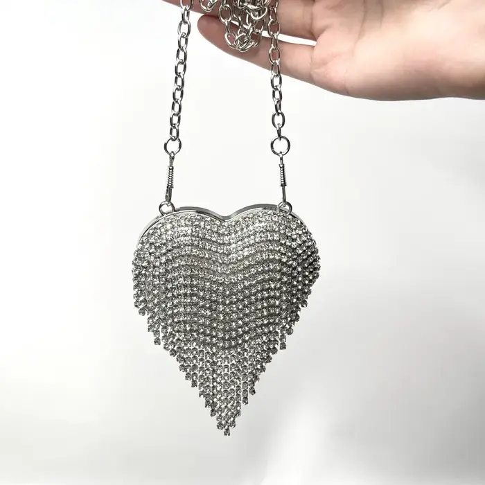 Pochette de Soirée pour Femme en Strass