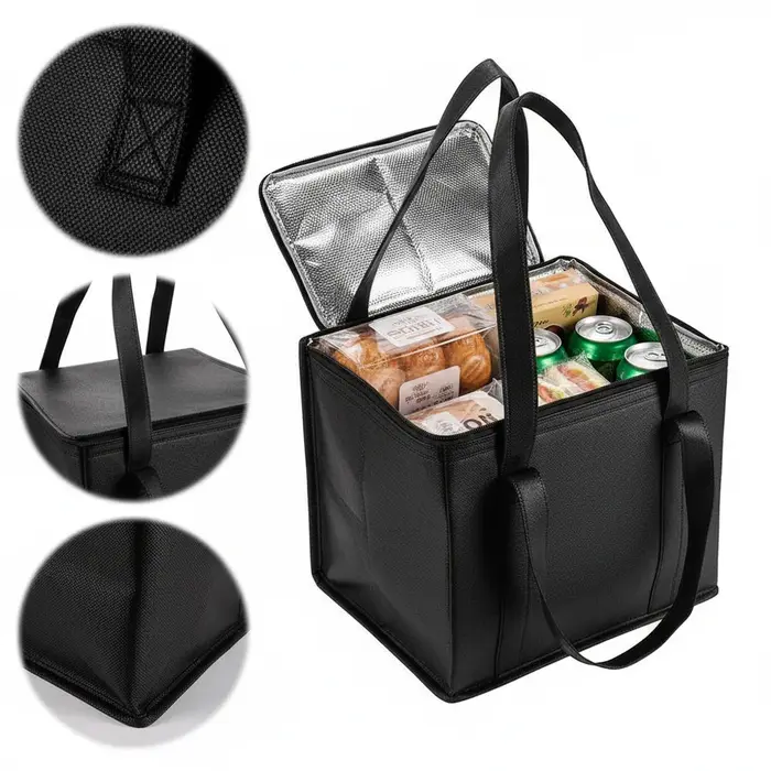 Sac isotherme : Garde les aliments chauds et froids pendant des heures - Sac de courses