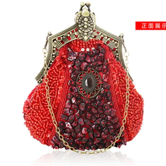 Sac à main rétro à sequins pour femmes
