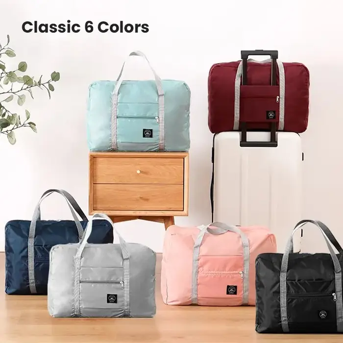 Sac de voyage pliable à la mode : sac à main de grande capacité et résistant aux éclaboussures pour fitness et voyages de vacances unisexes