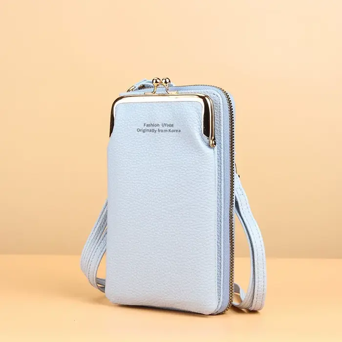 Mode petit bandoulière téléphone pochette sacs femmes Mini portefeuille en cuir épaule sac de messager dames