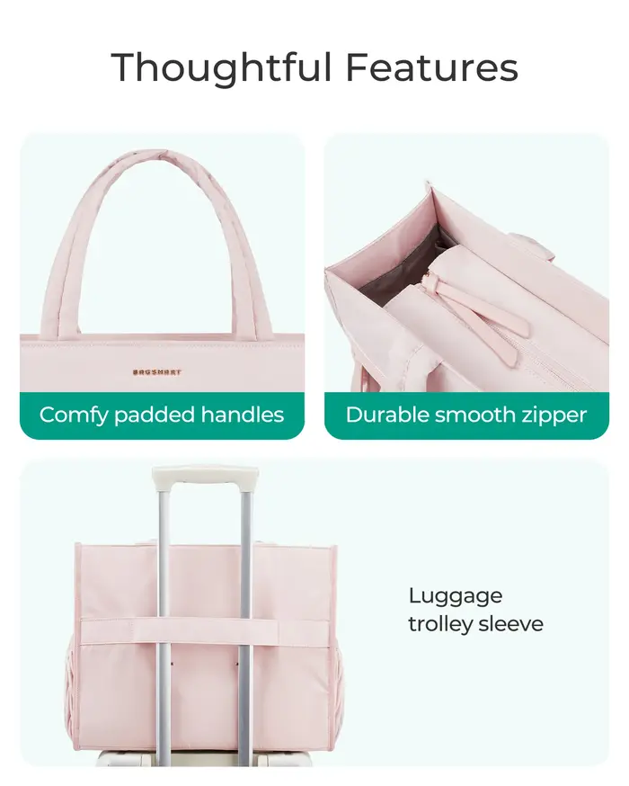 BAGSMART Sac fourre-tout pour femme grand sac
