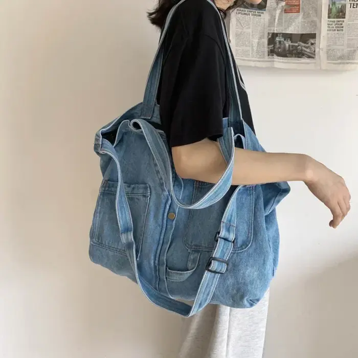 Sacs à bandoulière en Denim pour femmes
