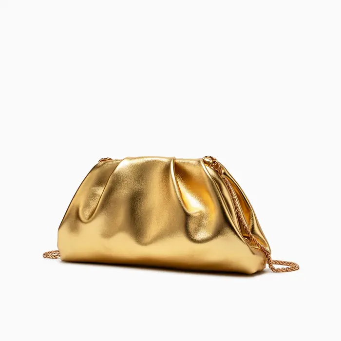 Sacs à main dorés et sac à main de luxe de styliste, sac à bandoulière pour femmes, pochette de soir
