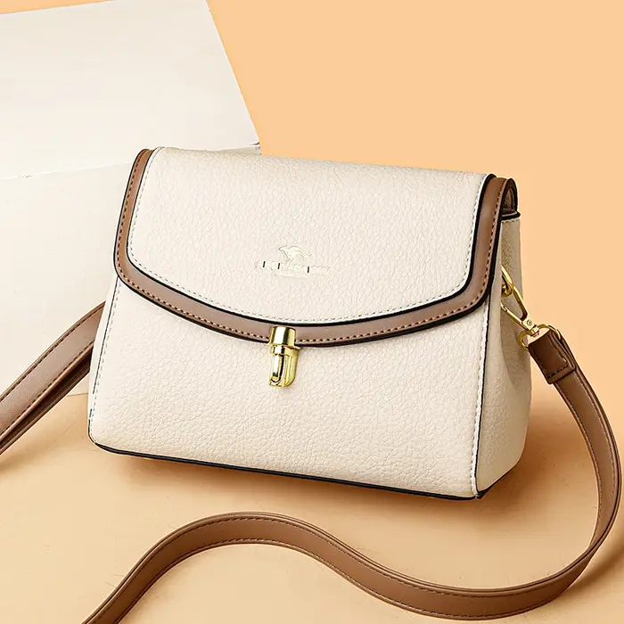 2 sangles Sac à bandoulière pour femmes mère Sac à Main de haute qualité en cuir PU de luxe concepteur dames Sac