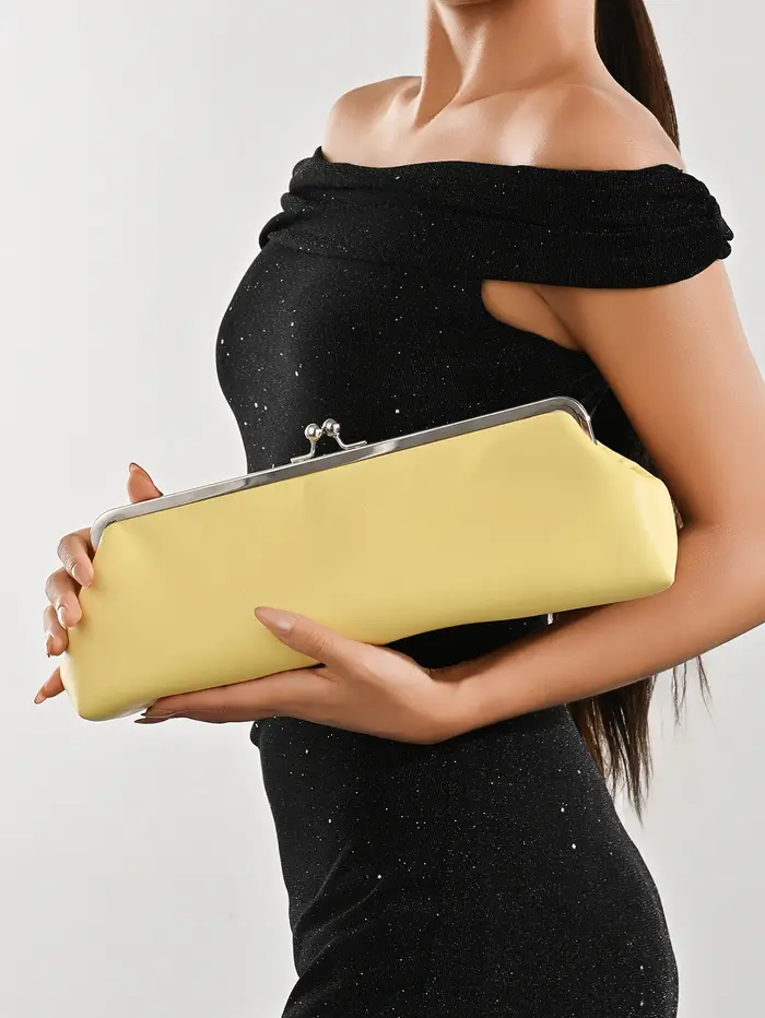 Sac de soirée en cuir PU pour femmes