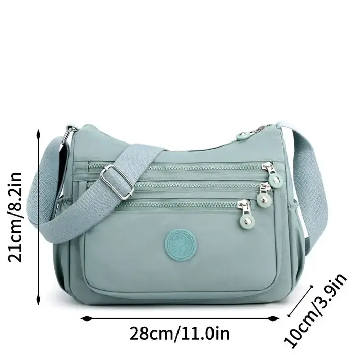 Sac à bandoulière pour femmes, sacoches imperméables en Nylon pour dames