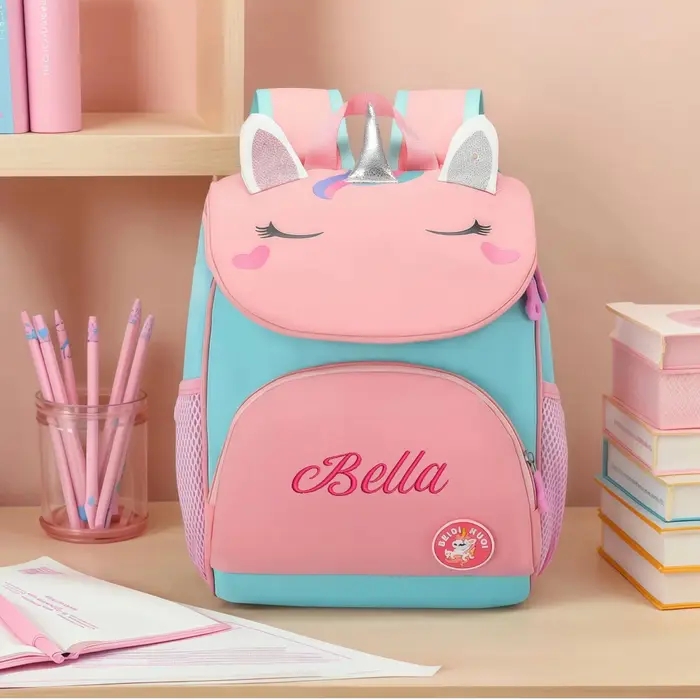 Sac à dos licorne personnalisé pour filles