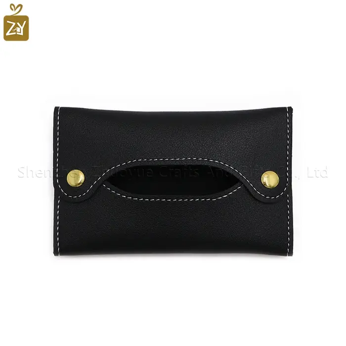 Mini sac à mouchoirs en cuir pu de style japonais, boîte à mouchoirs pour salon, salle de bain, orga