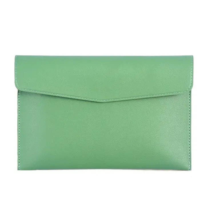 A4 enveloppe dossier en cuir pochette à documents