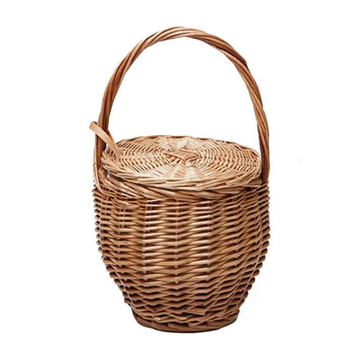 Sac panier en osier pour femmes