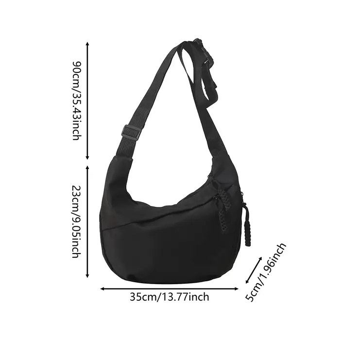 Sac à bandoulière simple de grande capacité