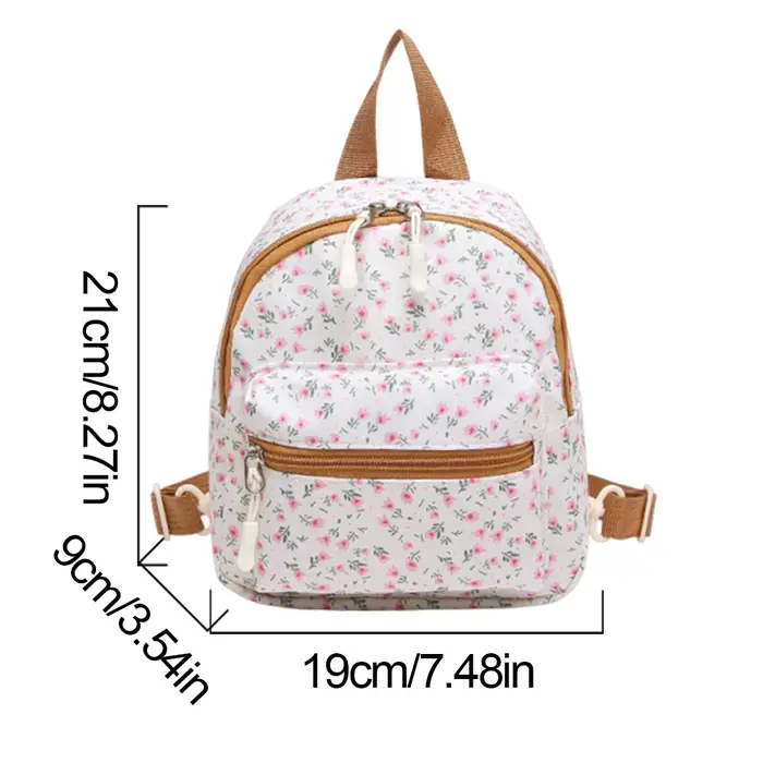 Petit sac à dos floral