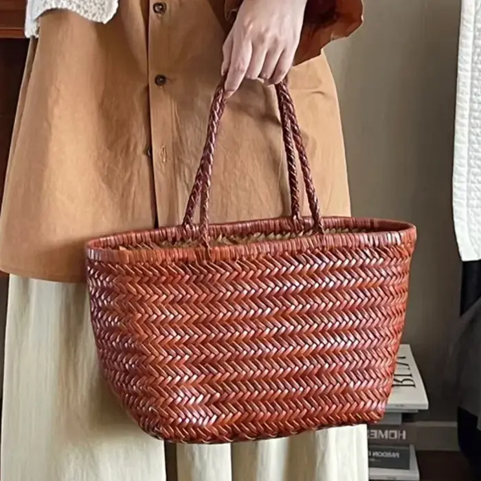 Sac tissé rétro français