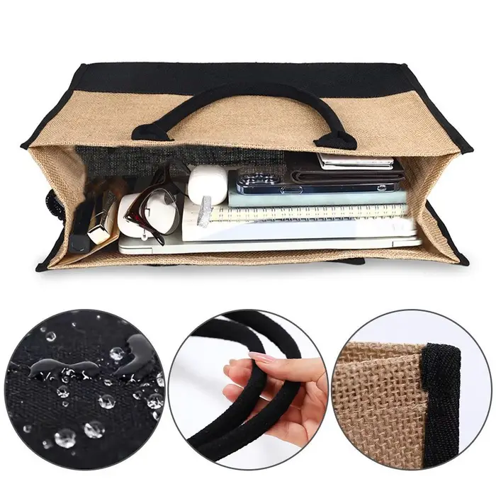 Sac de courses en toile de Jute