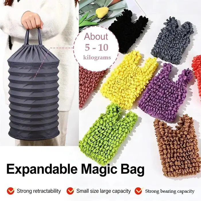 Nouveau sac à bulles pliable et extensible