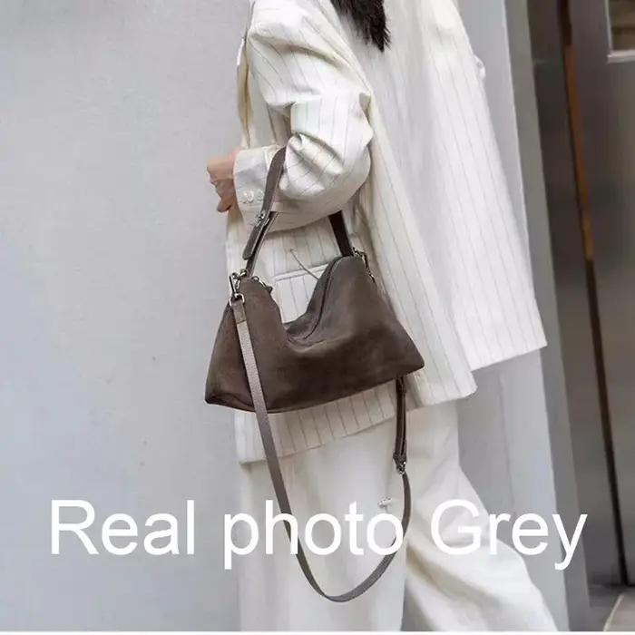 Sac à main en cuir de vachette pour femme