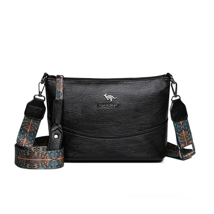 Sac à bandoulière en simili cuir pour femmes à la mode, sacs à main pour dames et filles, usage quot