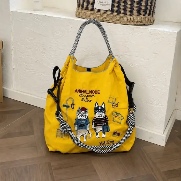 【Offre Spéciale】Sac à main brodé Paul and Percy pour femme