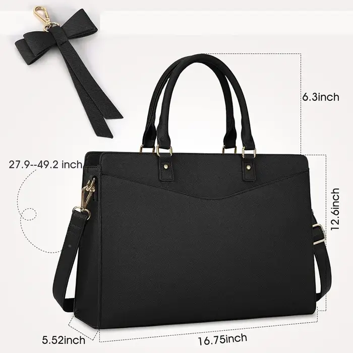 Sac pour ordinateur portable pour femmes 15.6 pouces en sac fourre-tout