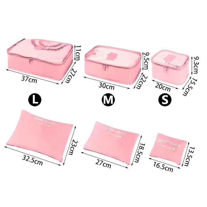 Organisateur de voyage sacs de rangement valises de voyage portables organisateur sac de voyage pour femmes organisateur de bagages vêtements chaussures sac
